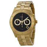 Marc by Marc Jacobs Blade Black Dial Gold Tone Ladies Watch MBM3309 - Big Daddy Jewelry