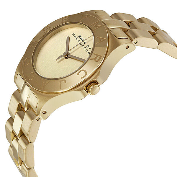 Marc by Marc Jacobs Blade Gold Dial Gold-tone Ladies Watch MBM3126 - Big Daddy Jewelry #2