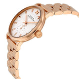 Marc Jacobs Silver Dial Rose Gold-Tone 36mm Ladies Watch MBM3244 - Kiwi Watches