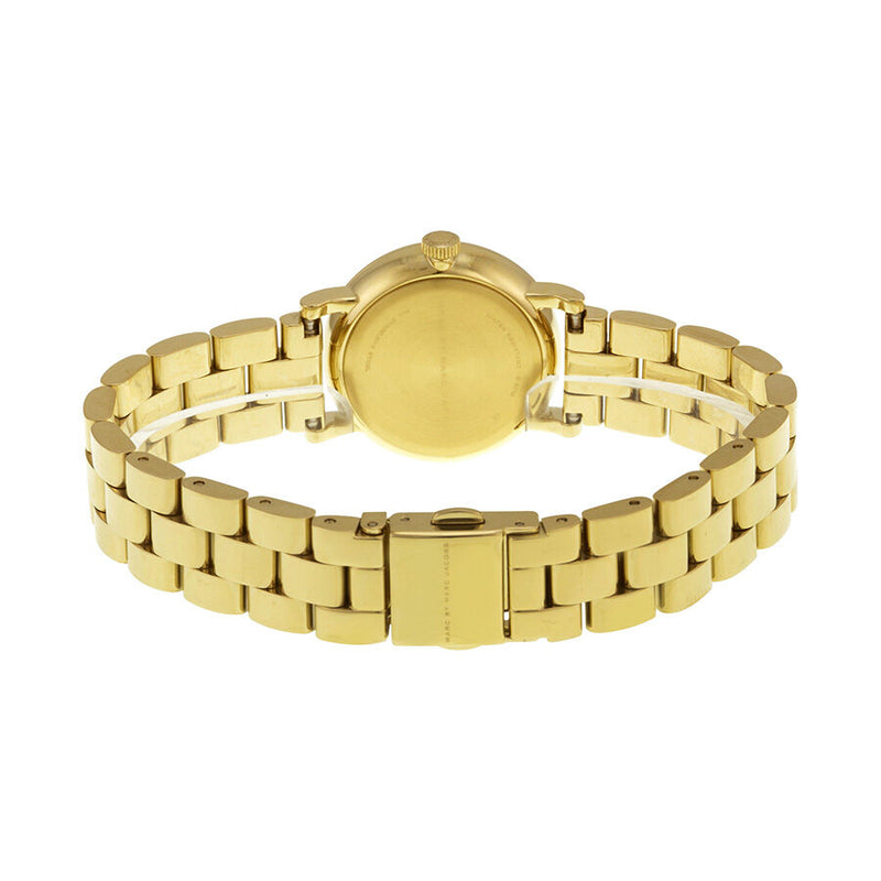 Marc by Marc Jacobs White Pearlized Dial Gold-tone Stainless Steel Ladies Watch MBM3247 - BigDaddy Watches #3