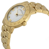 Marc Jacobs Amy White Dial Gold 36mm Ladies Watch MBM3056