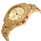 Marc by Marc Jacobs Blade Chronograph Gold Dial Gold-Tone Stainless Steel Ladies Watch #MBM3101 - Big Daddy Jewelry #2