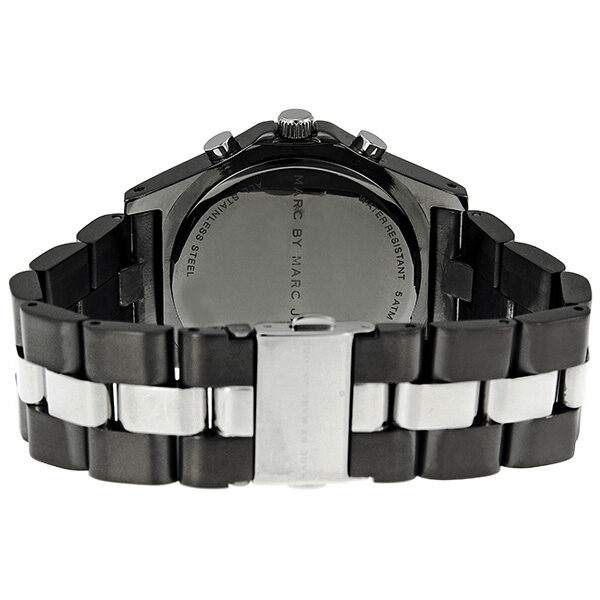 Marc by Marc Jacobs Blade Chronograph Gunmetal and Silver-Tone Ladies Watch MBM3179 - Big Daddy Jewelry #3