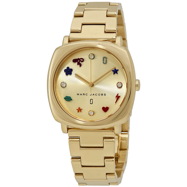Marc Jacobs Mandy Gold Tone Dial Ladies Watch MJ3549 - Big Daddy Jewelry