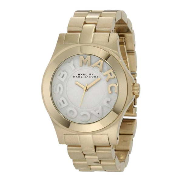 Marc Jacobs Women's 'Rivera' Gold-Tone Stainless Steel Watch  MBM3134 - Kiwi Watches
