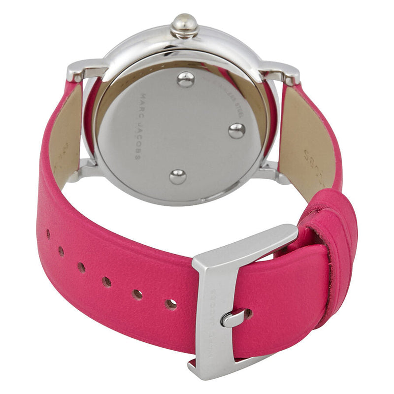 Marc Jacobs Roxy Black Dial Ladies Pink Leather Watch MJ1535 - Big Daddy Jewelry #3