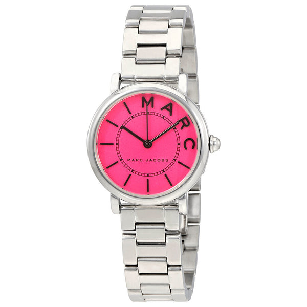 Marc Jacobs Roxy Fuchsia Dial Ladies Stainless Steel Watch MJ3528 - Big Daddy Jewelry