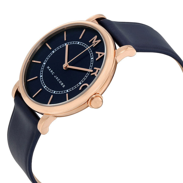 Marc Jacobs Roxy Navy Blue Dial Ladies Leather Watch MJ1534 - Big Daddy Jewelry #2