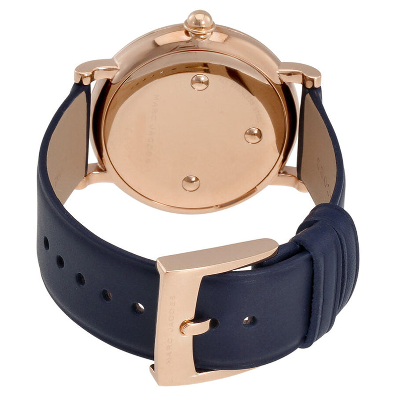 Marc Jacobs Roxy Navy Blue Dial Ladies Leather Watch MJ1534 - Big Daddy Jewelry #3