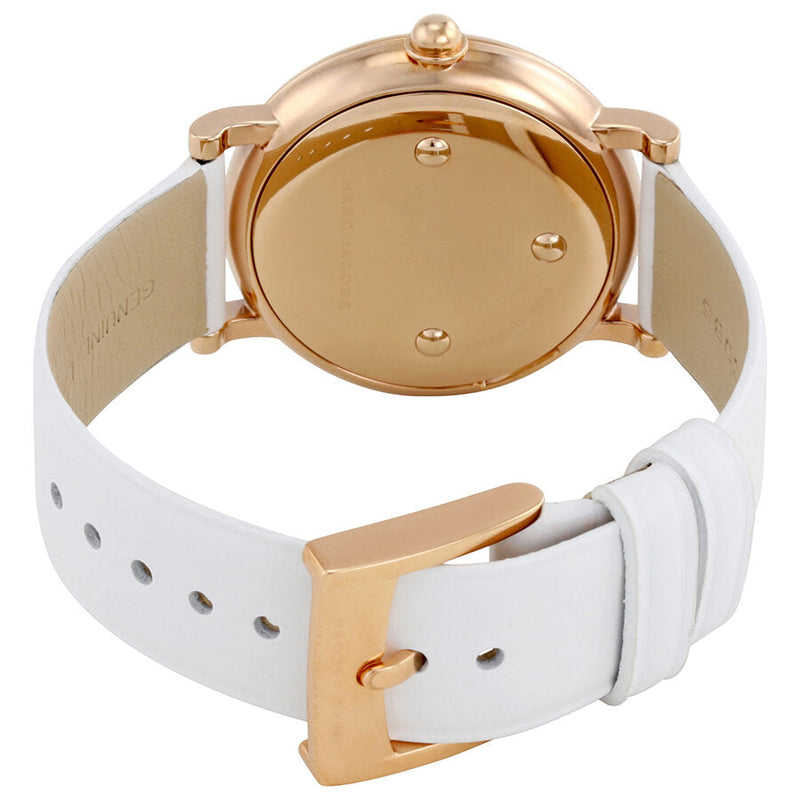 Marc Jacobs Roxy White Dial White Leather Ladies Watch MJ1561 - Big Daddy Jewelry #3