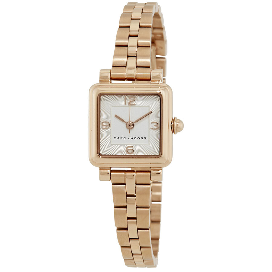 Marc Jacobs Vic Silver Dial Rose Gold-tone Ladies Watch MJ3530 - Big Daddy Jewelry