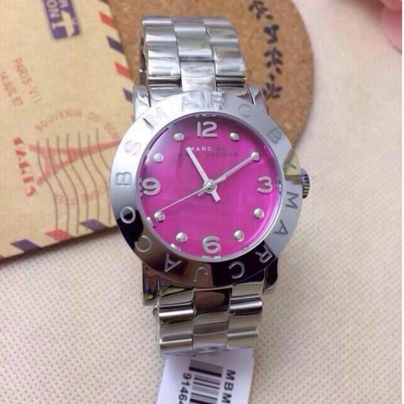 Marc By Marc Jacobs Amy Pink Women's Steel Classic Watch MBM8623 - Big Daddy Jewelry #4