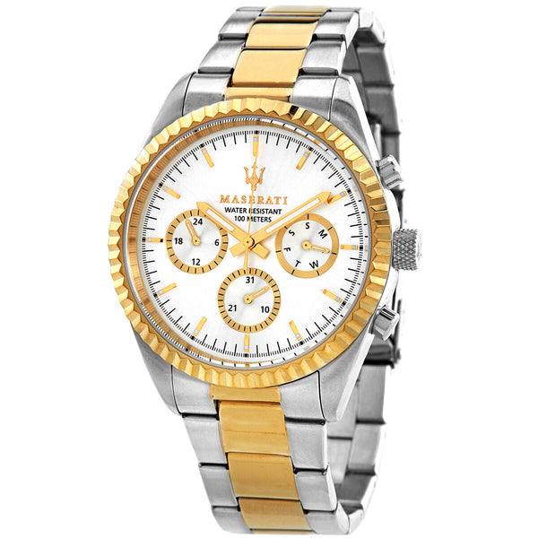Maserati Chronograph Quartz Silver Dial Men's Watch R8853100021 - Big Daddy Jewelry