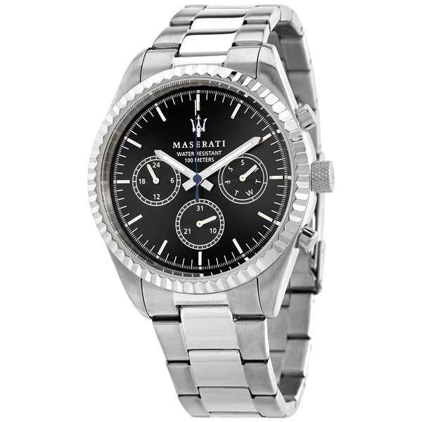 Maserati Competizione Chronograph Quartz Black Dial Men's Watch R8853100023 - Big Daddy Jewelry