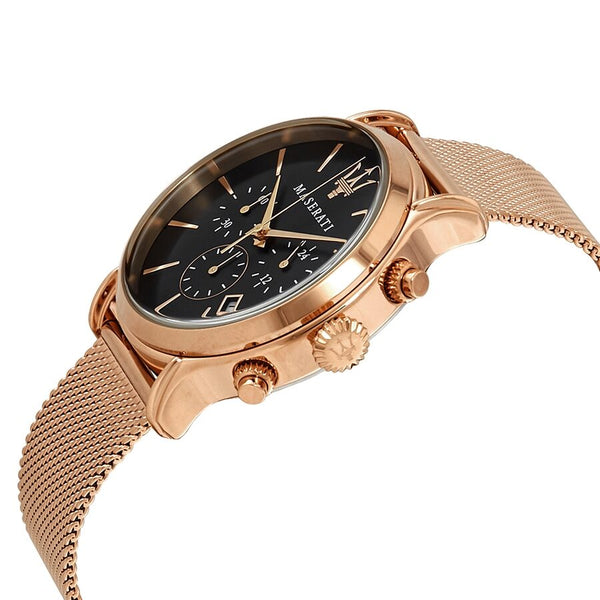 Maserati Epoca Chronograph Black Dial Men's Watch #R8873618005 - Big Daddy Jewelry #2