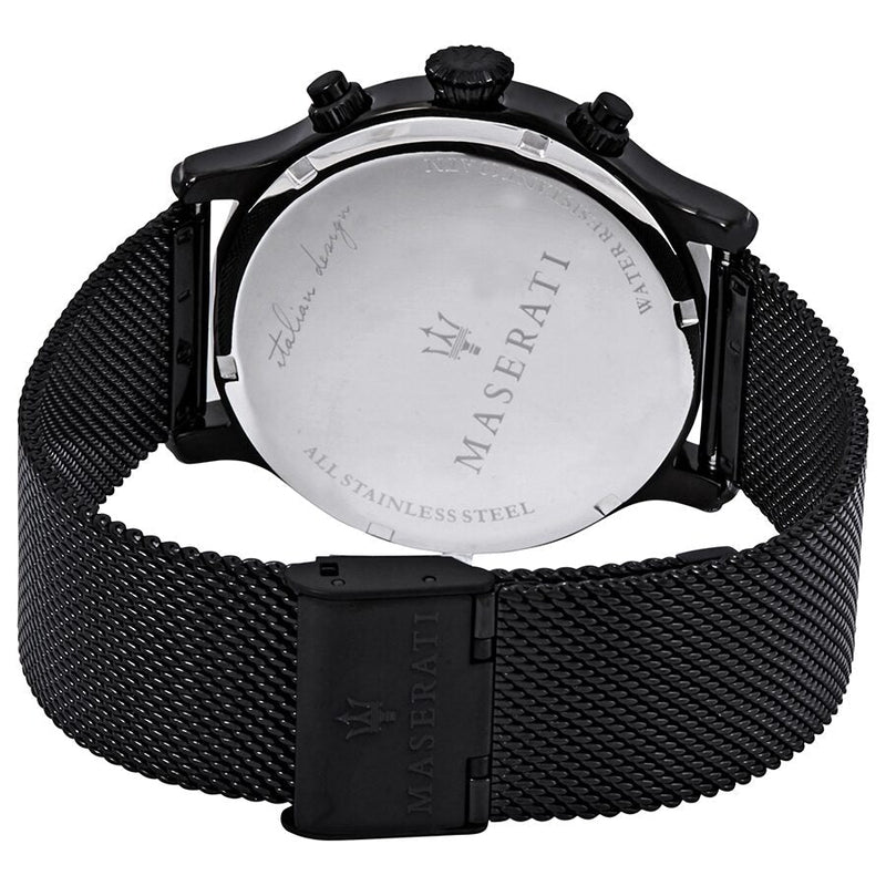 Maserati Epoca Chronograph Black Dial Men's Watch R8873618006 - Big Daddy Jewelry #3