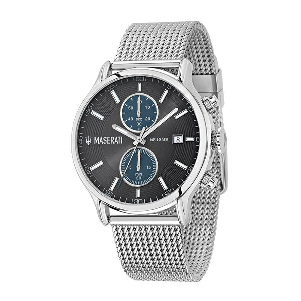 Maserati Epoca Grey/Blue Dial Chronograph Men's Watch R8873618003 - Big Daddy Jewelry