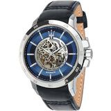 Maserati Ingegno Automatic Blue Open Heart Dial Men's Watch R8821119004 - Big Daddy Jewelry