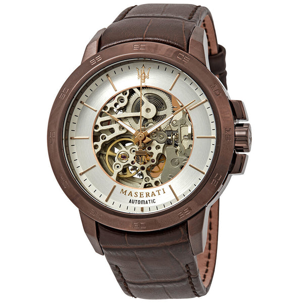 Maserati Ingegno Automatic Skeleton Dial Men's Watch R8821119003 - Big Daddy Jewelry