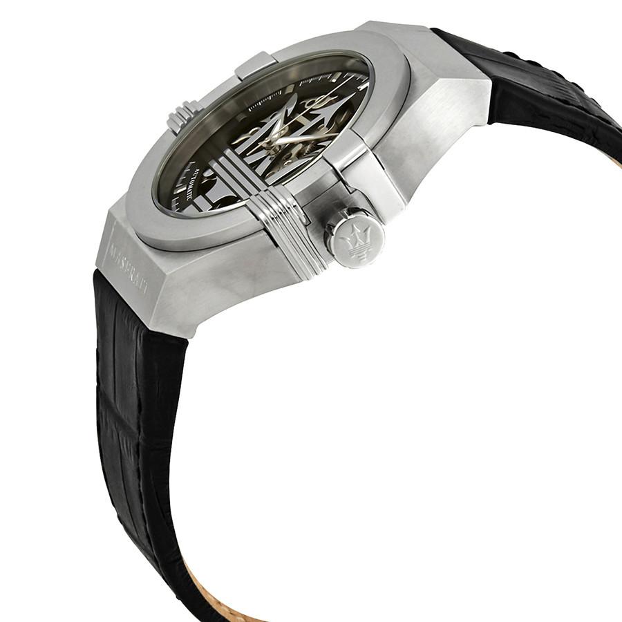 Maserati Potenza Automatic Black Dial Men’s Watch R8821108001 - Watch