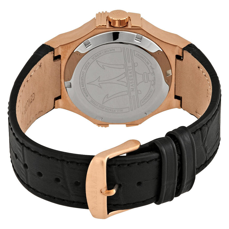 Maserati Potenza Automatic Black/Skeleton Dial Men's Watch R8821108002 - Big Daddy Jewelry #3