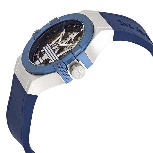Maserati Potenza Automatic Skeleton Dial Men's Watch #R8821108035 - Big Daddy Jewelry #2