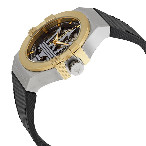 Maserati Potenza Automatic Skeleton Dial Men's Watch #R8821108037 - Big Daddy Jewelry #2