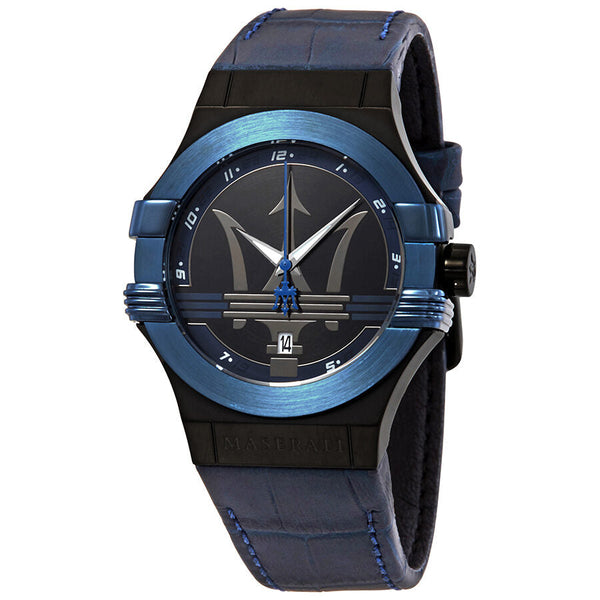 Maserati Potenza Black Dial Men's Watch R8851108007 - Big Daddy Jewelry