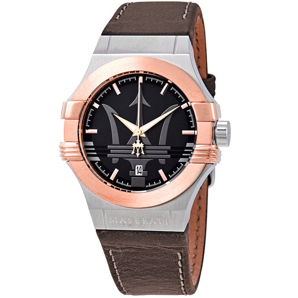 Maserati Potenza Black Dial Men's Watch R8851108014 - Big Daddy Jewelry
