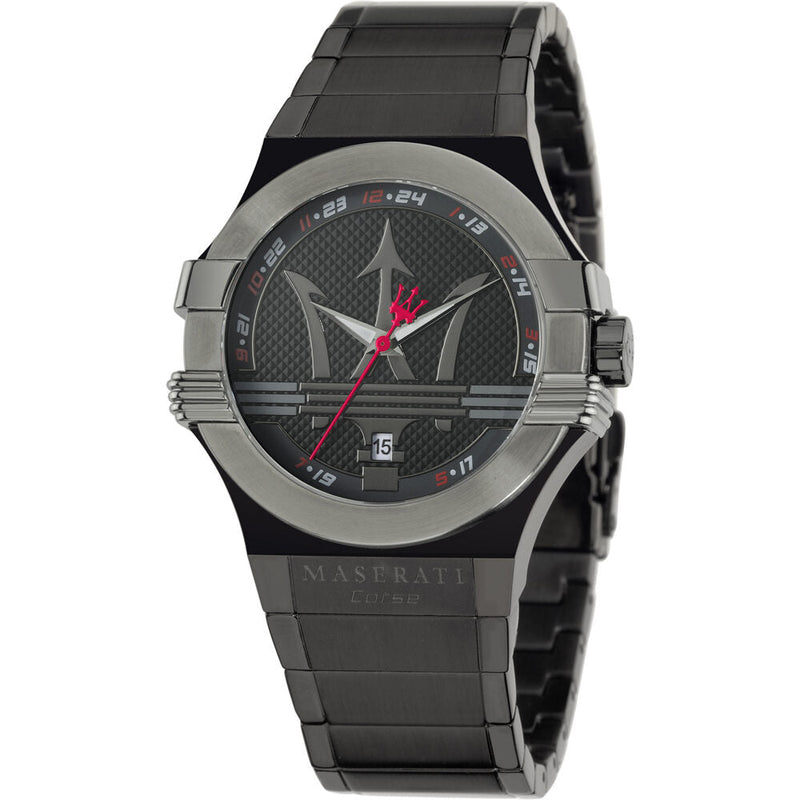 Maserati Potenza Black Dial Men's Watch R8853108003 - Big Daddy Jewelry