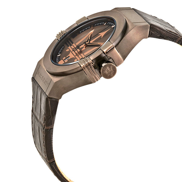 Maserati Potenza Brown Dial Men's Watch R8851108011 - Big Daddy Jewelry #2