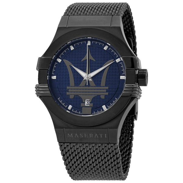 Maserati Potenza Quartz Blue Dial Men's Watch R8853108005 - Big Daddy Jewelry