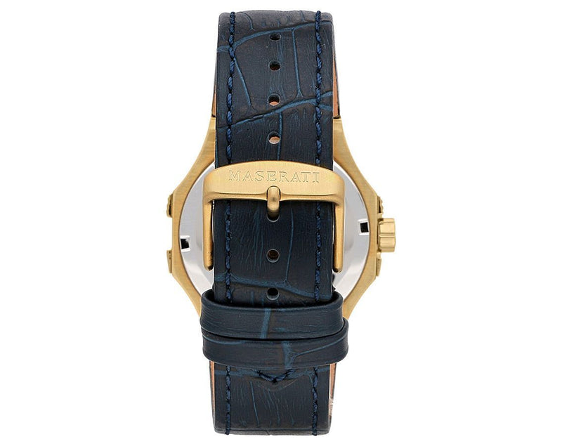 Maserati Potenza Blue Leather R8851108035 - Big Daddy Jewelry #3