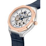 Maserati Stile Automatic Blue Leather Strap Men's Watch R8821142001 - Big Daddy Jewelry #2