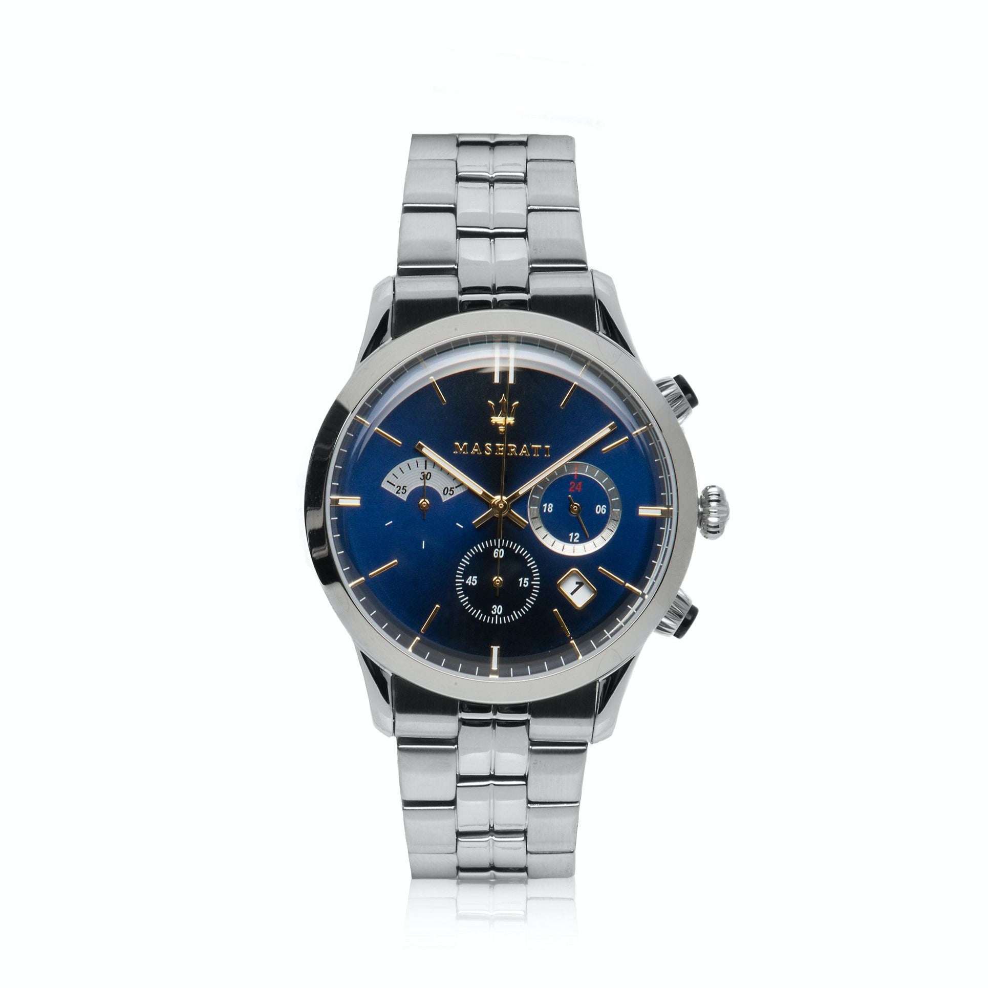 Maserati Ricordo Chronograph Blue Dial Men’s Watch R8873633001 - Watch