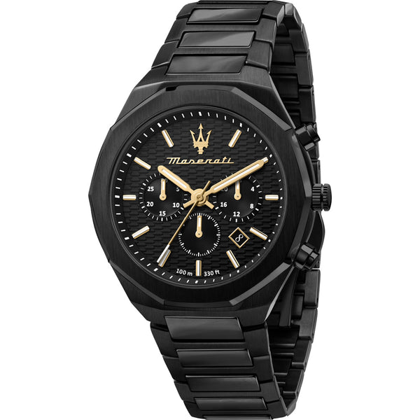Maserati Stile Black Chronograph   R8873642005 - Big Daddy Jewelry