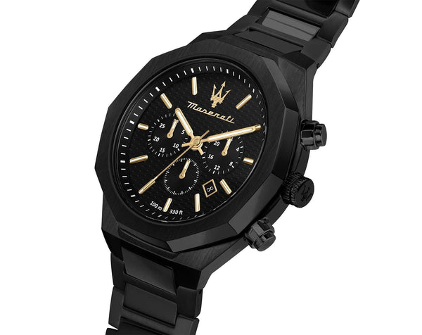 Maserati Stile Black Chronograph  R8873642005 - Big Daddy Jewelry #2