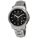 Maserati Successo Chronograph Black Dial Men's Watch R8873621001 - Big Daddy Jewelry