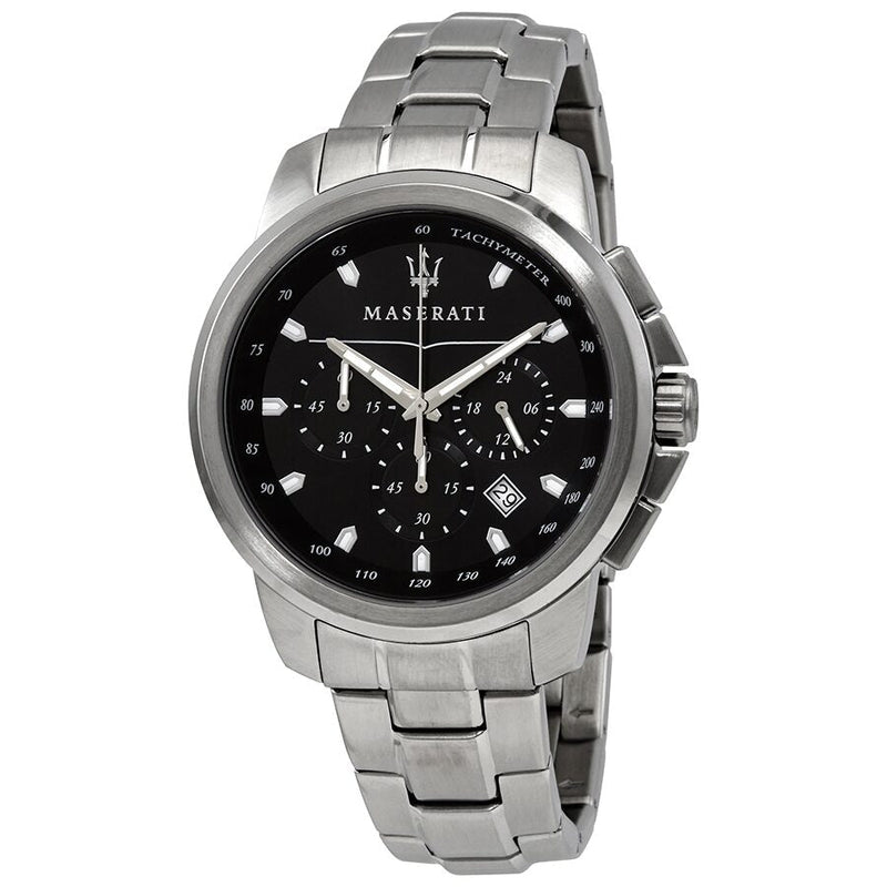 Maserati Successo Chronograph Black Dial Men's Watch R8873621001 - Big Daddy Jewelry