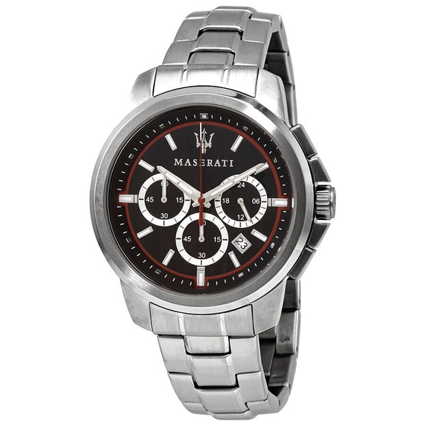 Maserati Successo Chronograph Quartz Black Dial Men's Watch R8873621009 - Big Daddy Jewelry