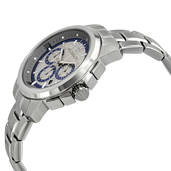 Maserati Successo Chronograph Silver Dial Men's Watch R8873621006 - Big Daddy Jewelry #2