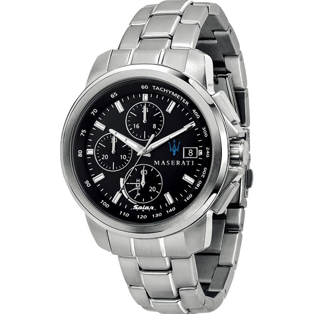 Maserati Successo Silver Chronograph Men's Watch R8873645003