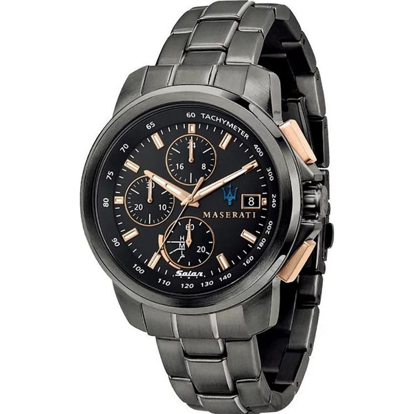 Maserati Successo Charcoal Chronograph  R8873645001 - Big Daddy Jewelry