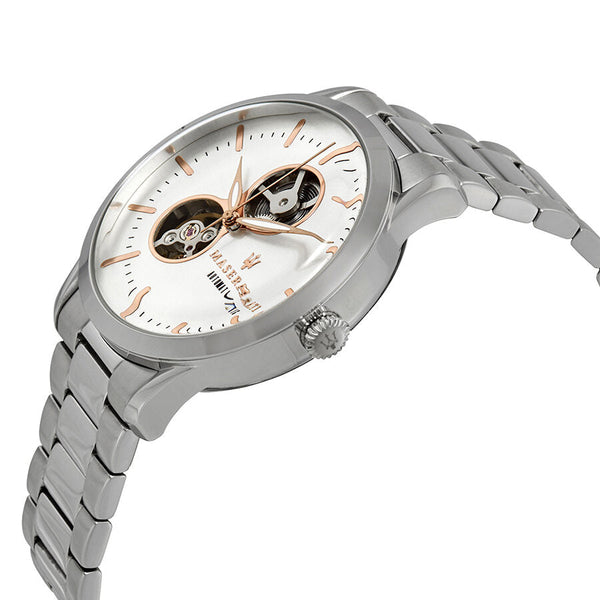 Maserati Tradizione Automatic White Dial Men's Watch R8823125001 - Big Daddy Jewelry #2