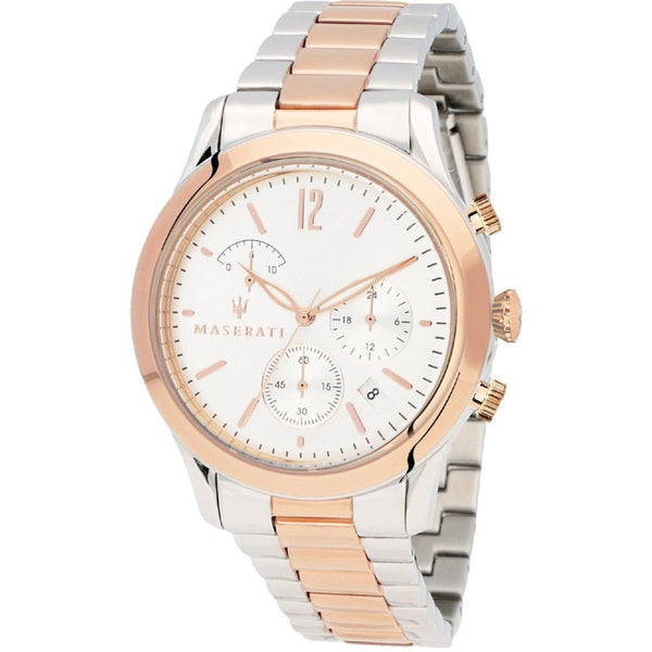 Maserati Tradizione Chronograph Silver Dial Men's Watch R8873625001 - Big Daddy Jewelry