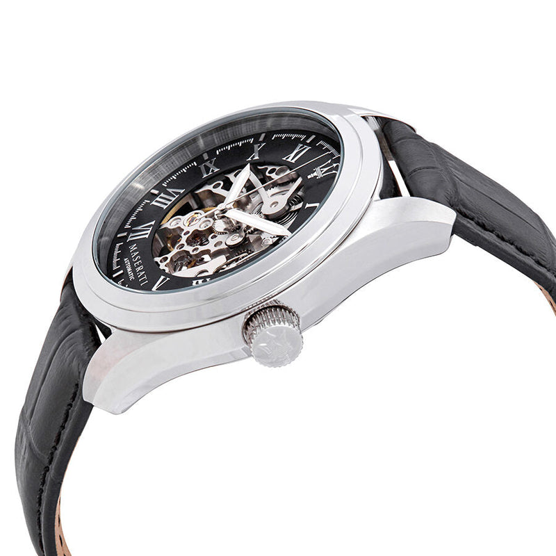 Maserati Traguardo Automatic Black Dial Men's Watch R8871612001 - Big Daddy Jewelry #2