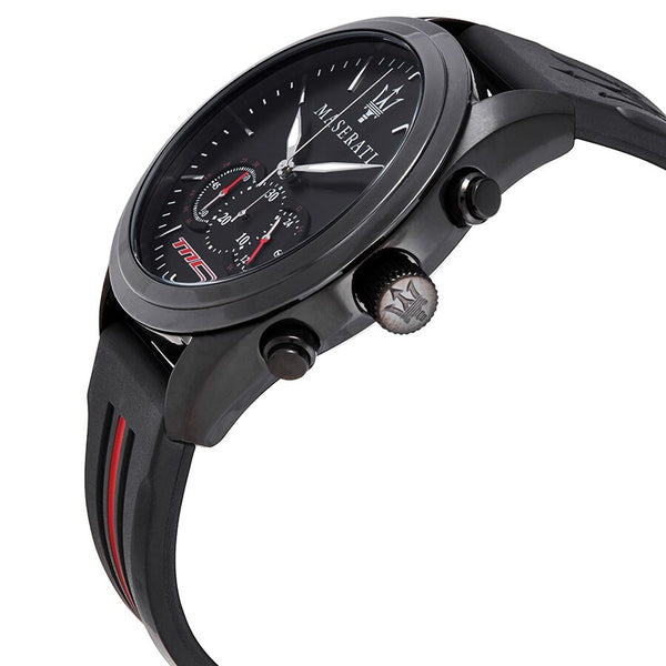 Maserati Traguardo Chronograph Black Dial Men's Watch #R8871612004 - Big Daddy Jewelry #2
