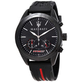 Maserati Traguardo Chronograph Black Dial Men's Watch #R8871612004 - Big Daddy Jewelry