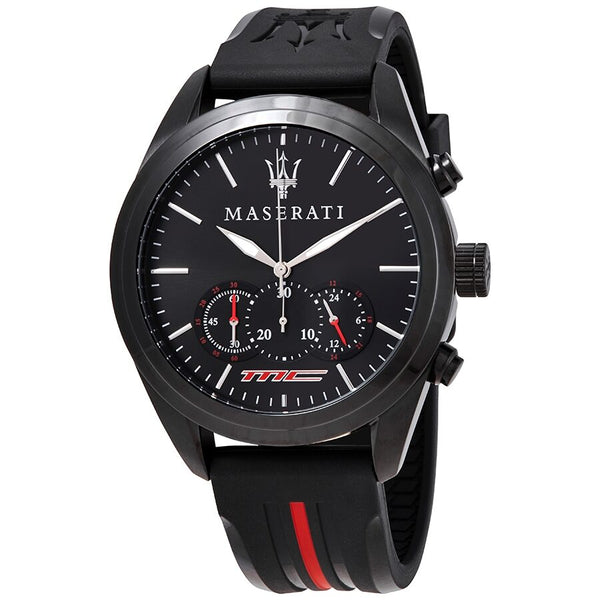 Maserati Traguardo Chronograph Black Dial Men's Watch #R8871612004 - Big Daddy Jewelry