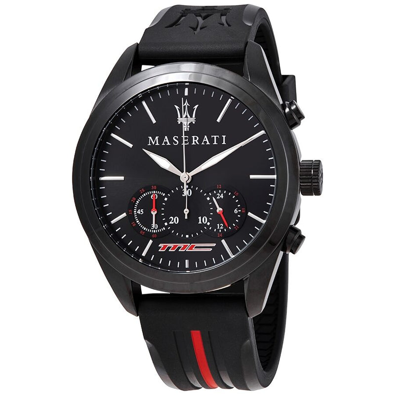Maserati Traguardo Chronograph Black Dial Men's Watch #R8871612004 - Big Daddy Jewelry
